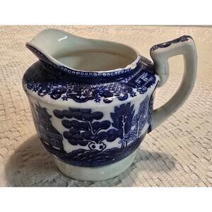 Blue Willow Creamer Japan